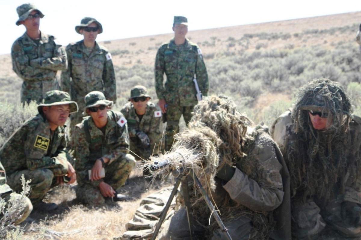 Japanese snipers train on advanced techniques, field craft Article