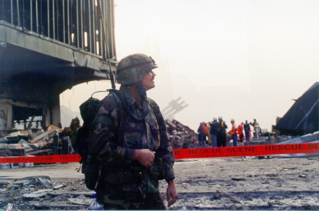New York National Guard at Ground Zero