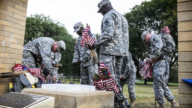 Rock Island Arsenal holds ceremony, walk to commemorate 12th anniversary of 9/11 attacks