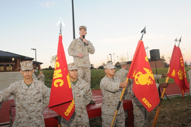 Deputy commandant visits Marine Corps Detachment