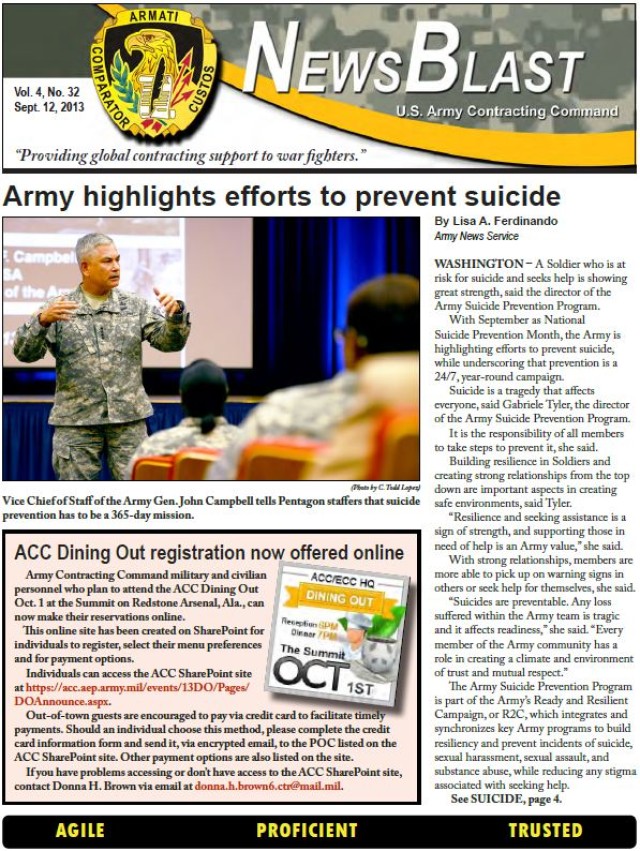 ACC NewsBlast - Sept. 12, 2013