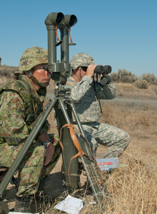 Joint Forward Observation Training at Yakima Training Center