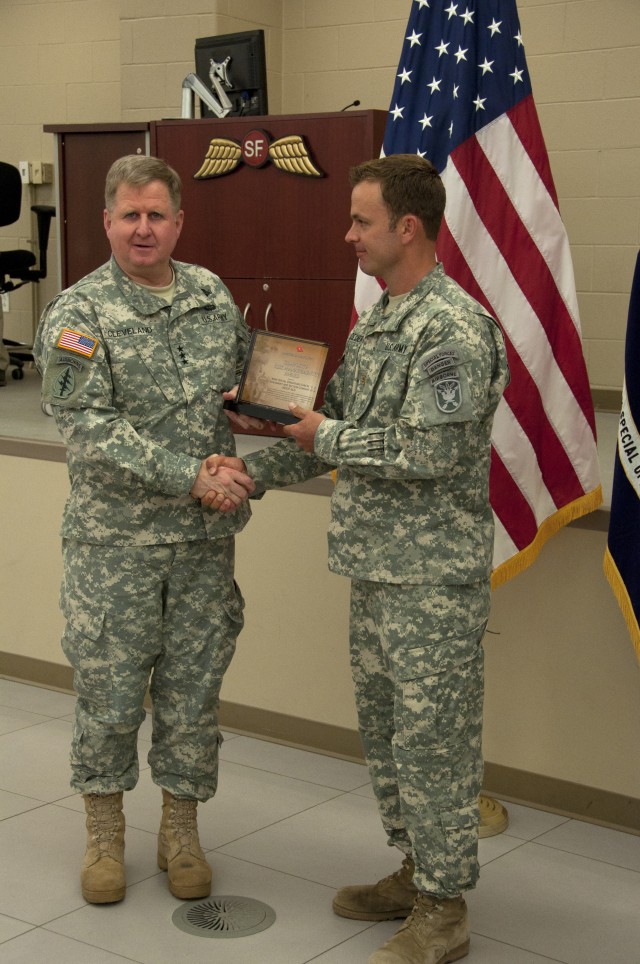 SWCS Wins DA Safety Award