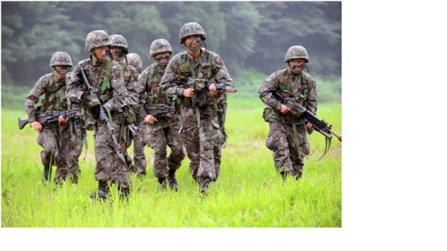 ASSAULT UNIT PROVIDE AIR SUPPORT TO INFANTRY SOLDIERS