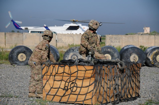 801st BSB supports the fight through logistical support