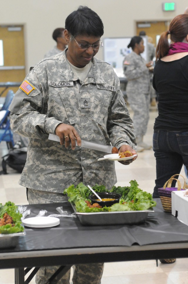 316th ESC Celebrates Diversity Through Food and Music