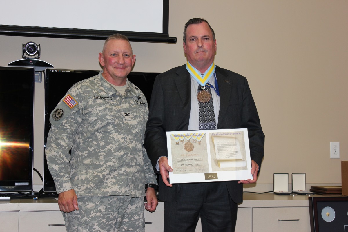 Natick liaison officer receives Order of Saint Maurice | Article | The ...