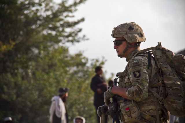 Missouri Guardsmen build bridge helping Currahee movement