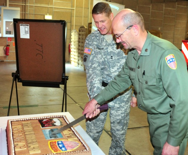 6966th Transportation Truck Terminal celebrates 60th anniversary