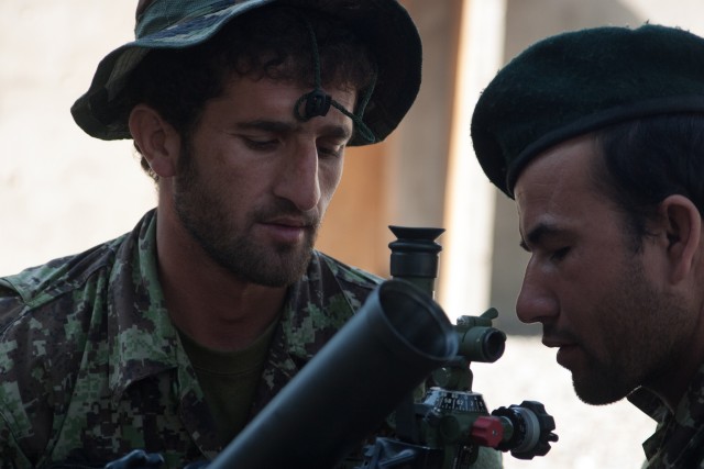 Ill. National Guard and Polish soldiers train ANSF on US mortar system