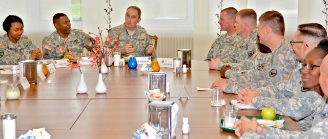 USAREUR's senior NCO shares thought on discipline, leadership, accountability
