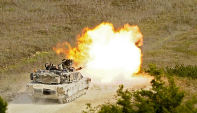 1-12th Cav executes gunnery