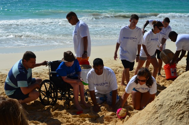 Tripler Soldiers volunteer to fulfill Make-A-Wish wish