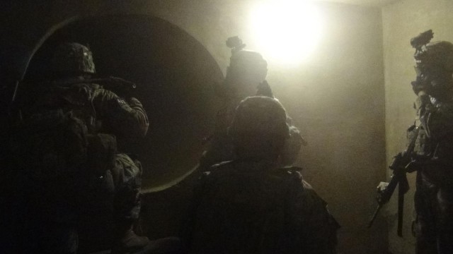 AWG Subterranean Risk Reduction Exercise prepares soldiers for NIE 14.1