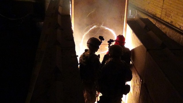 AWG Subterranean Risk Reduction Exercise prepares soldiers for NIE 14.1