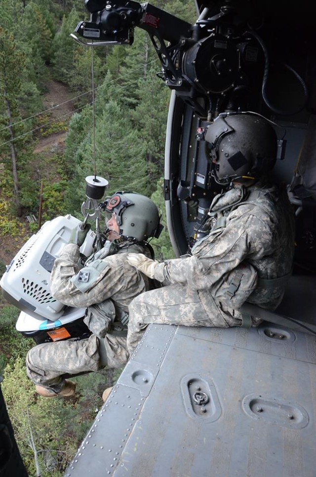 Heroic efforts of Fort Carson MedEvac company save lives in Colorado floods