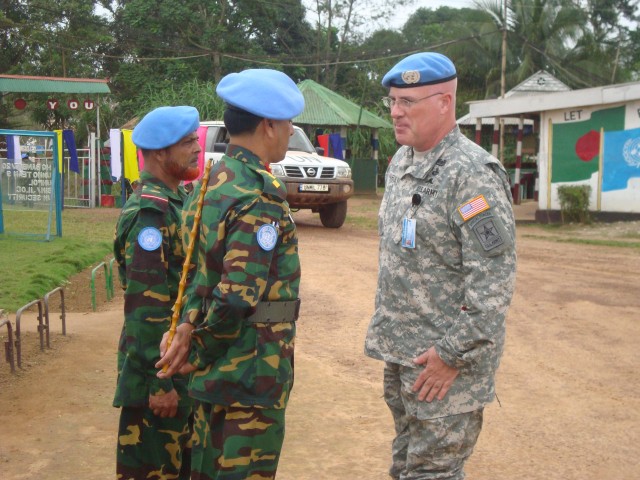 Army Reserve BG completes 15-month tour with U.N. Mission in Liberia
