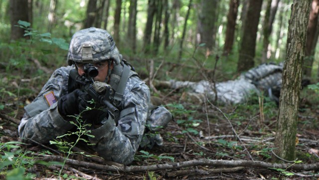 Scouts conduct field training, exercise reconnaissance skills