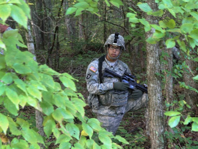 Scouts conduct field training, exercise reconnaissance skills