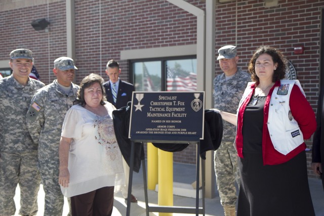 Millington Tactical Equipment Maintenance Facility memorialized in honor of local Tennessee Soldier