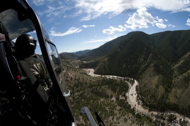 Flying Relief, Recovery Operations in Colorado