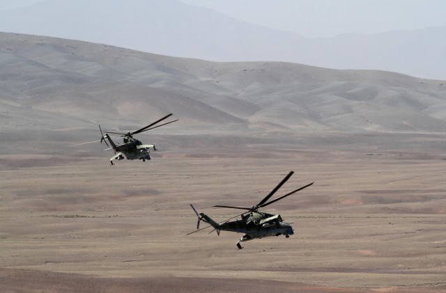 Afghan forces learn air to ground integration