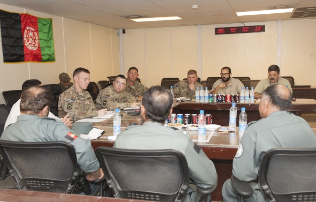 Afghan Police, US advisers meet to better counteract IEDs in Nangarhar province