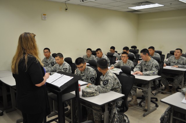 Teacher builds alliance communication between KATUSAs, U.S. Soldiers