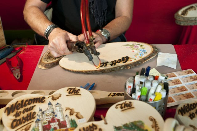 Hand-Crafted Goods at the Hohenfels Community Bazaar