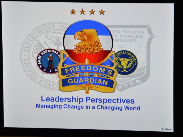 Former commander visits FORSCOM headquarters, shares knowledge with current staff