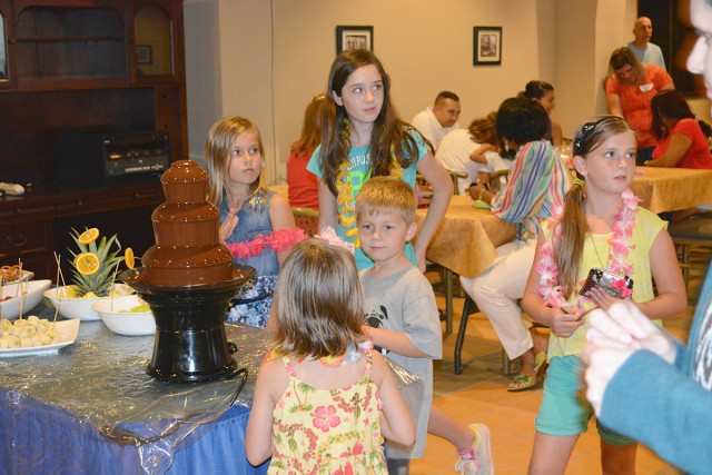 Torii Station hosts luau for spouses of deployed Service members
