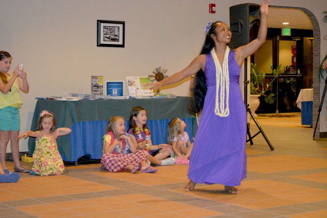 Torii Station hosts luau for spouses of deployed Service members