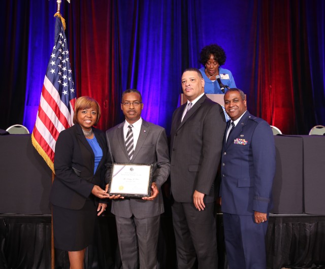 Rickey Peer awarded at 2013 Blacks In Government National Training Conference, Dallas, Texas