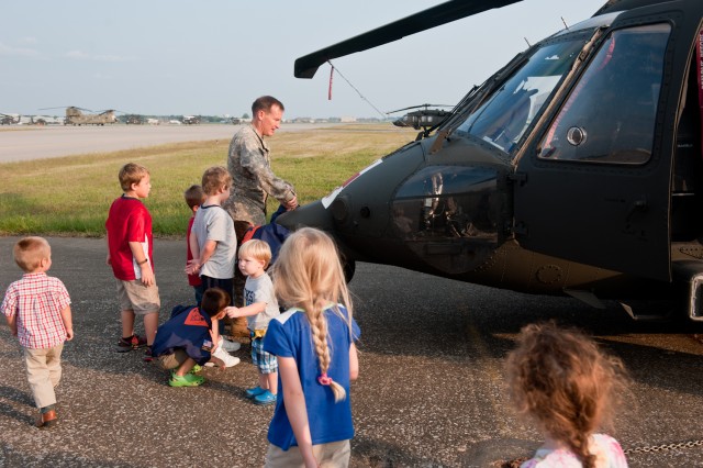 Tiger Scouts visit the Wings of Destiny