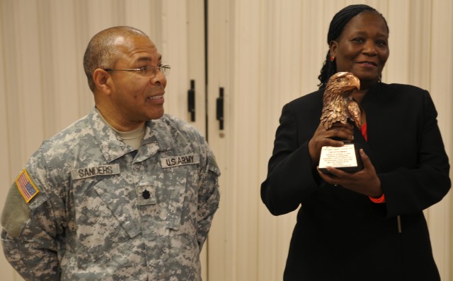 U.S. Army Reserve 412th Engineer Command receives High Flying EAGLE Award