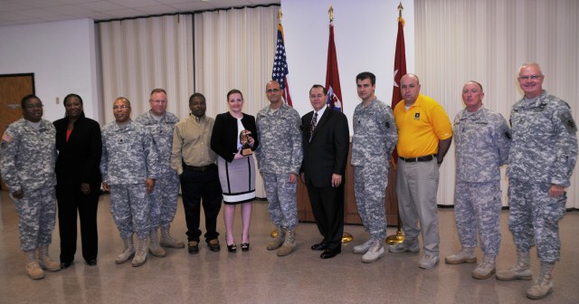 U.S. Army Reserve 412th Engineer Command receives High Flying EAGLE Award