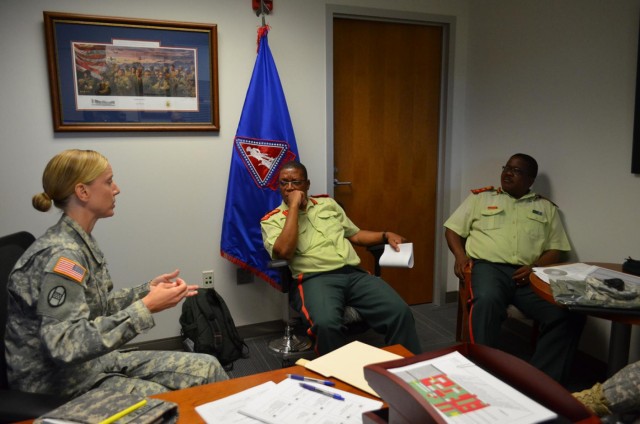 Botswana Defense Forces visits North Carolina