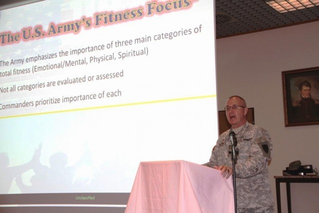 US Army NATO brigade holds spiritual fitness breakfast