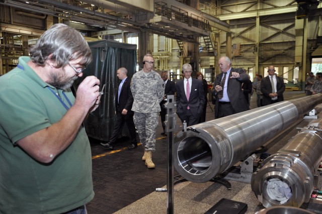 SecArmy visits, touts, challenges Watervliet