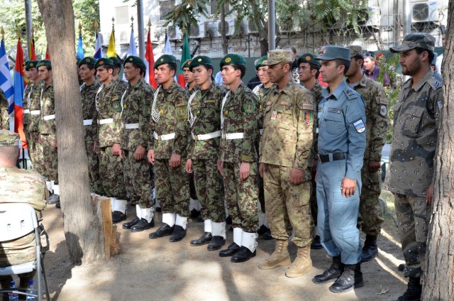ISAF, ANSF memorial unveiled during ceremony in Kabul