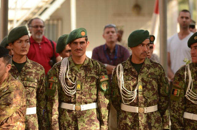 ISAF, ANSF memorial unveiled during ceremony in Kabul