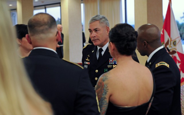 Vice Chief Greets Guests