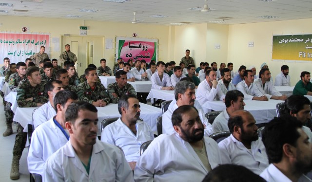 Afghans take lead with local hospital