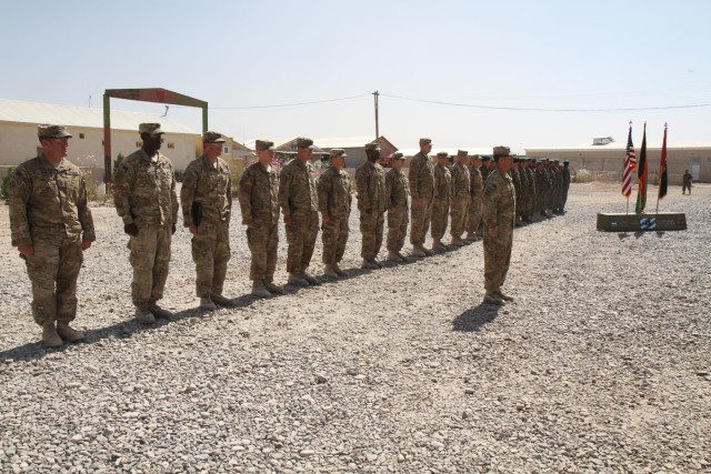 US Army advisory team 'Peacemaker' completes mission in eastern Afghanistan