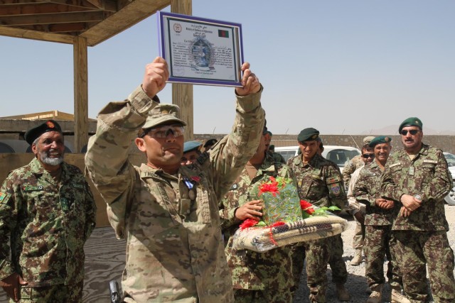 US Army advisory team 'Peacemaker' completes mission in eastern Afghanistan