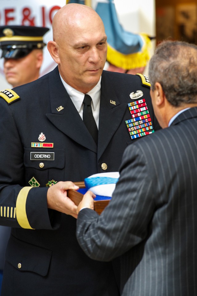 Chief of Staff of the Army, Keynote speaker at Medal Of Honor Enshirnement Ceremony