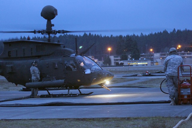 Helicopter refueling