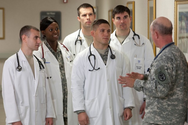 Army Health Professions Scholarship Program Recipients March to a Different Drum