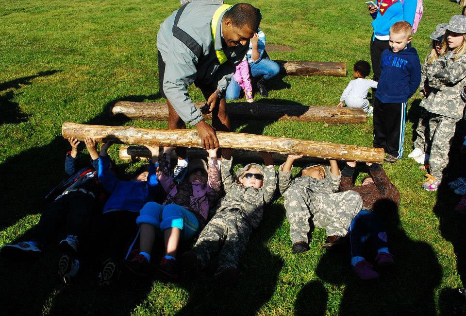 Troops' families get the chance to earn their "spurs" at Family Spur
