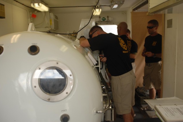 Deep Blue exercise trains master divers